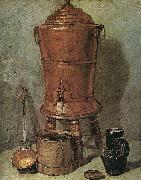 Jean Baptiste Simeon Chardin The Copper Cistern oil painting reproduction